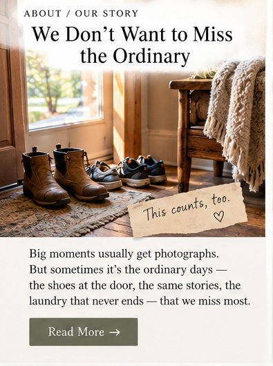 Ordinary family life — The Fleming Collective