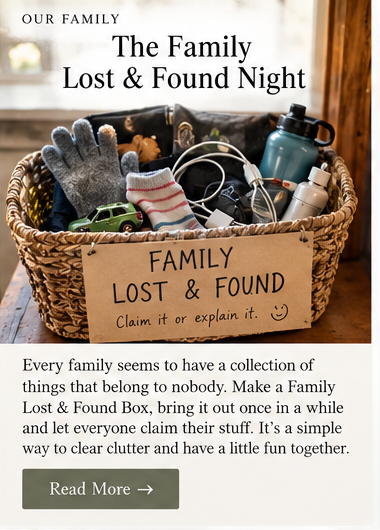 Family Lost and Found Night