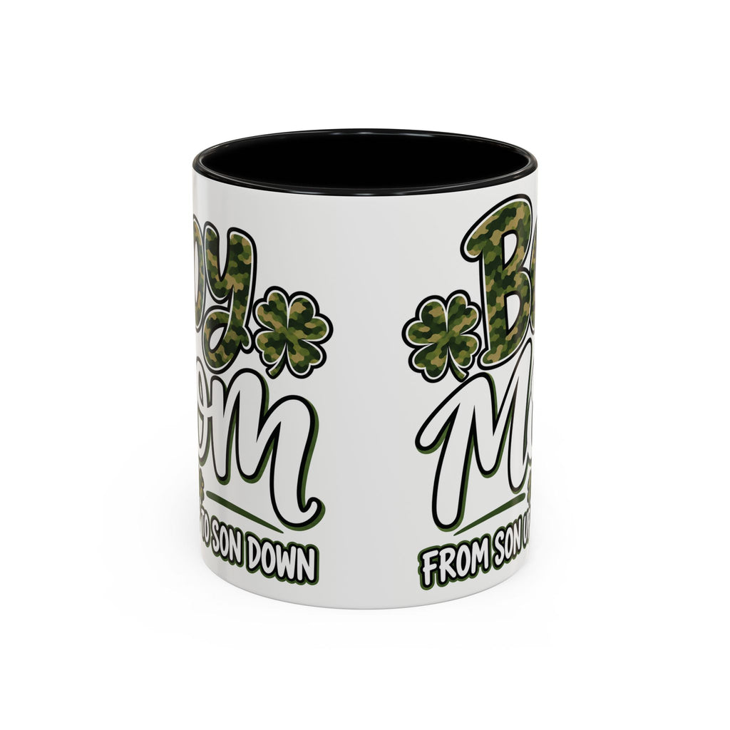 Camo Boy Mom Coffee Mug | Gift for Moms of Boys