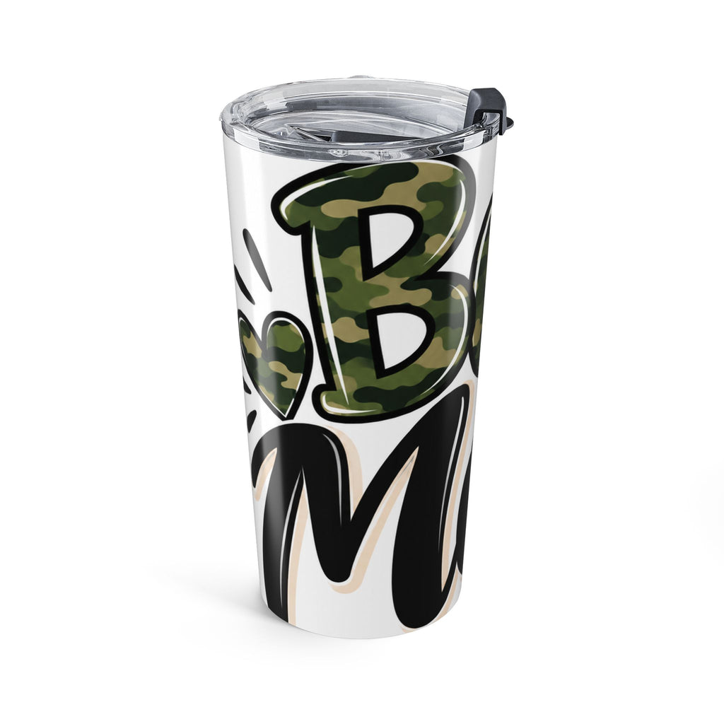 Camo Boy Mom 20 oz Tumbler | Gift for Busy Moms