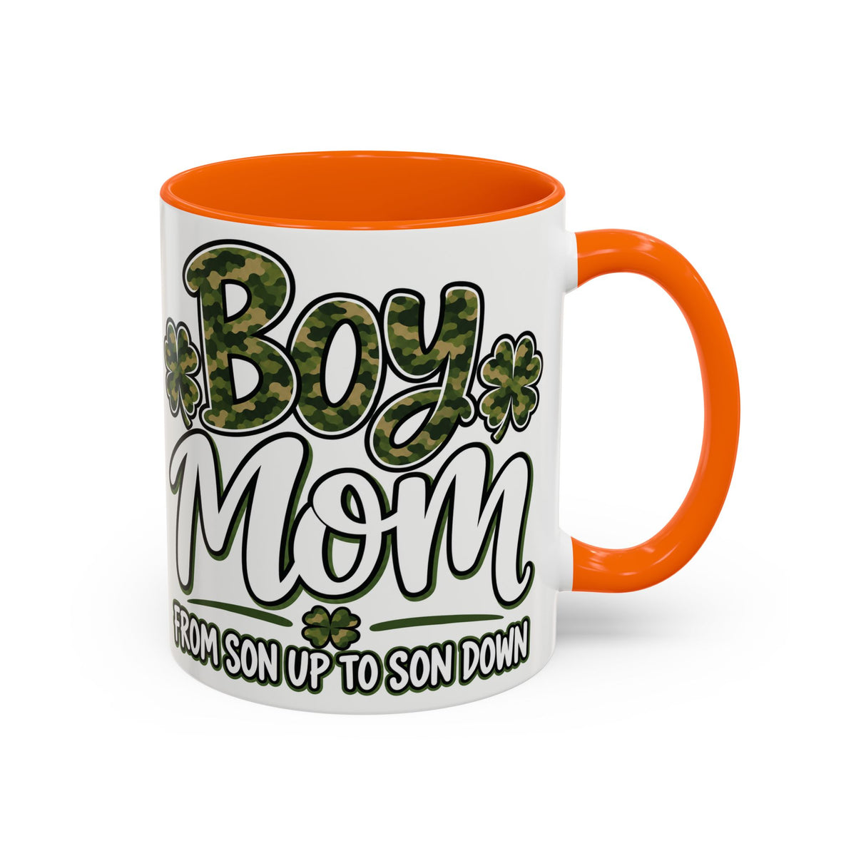 Camo Boy Mom Coffee Mug | Gift for Moms of Boys