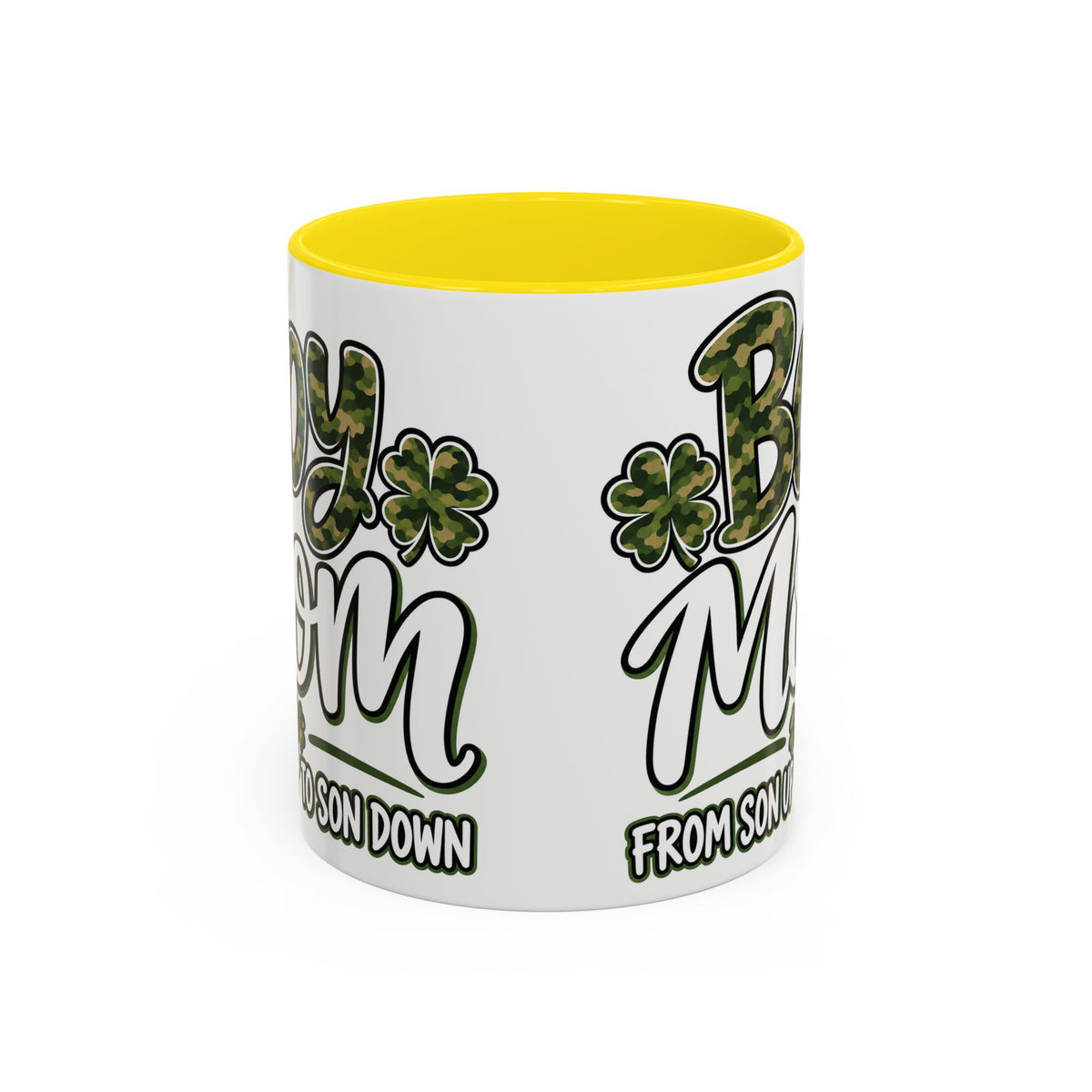 Camo Boy Mom Coffee Mug | Gift for Moms of Boys