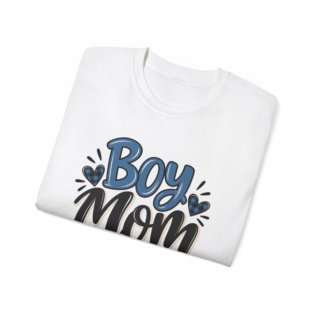 Boy Mom Cotton T-Shirt | From Son Up to Son Down
