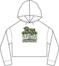 Camo Boy Mom Crop Hoodie | Women's Cropped Sweatshirt