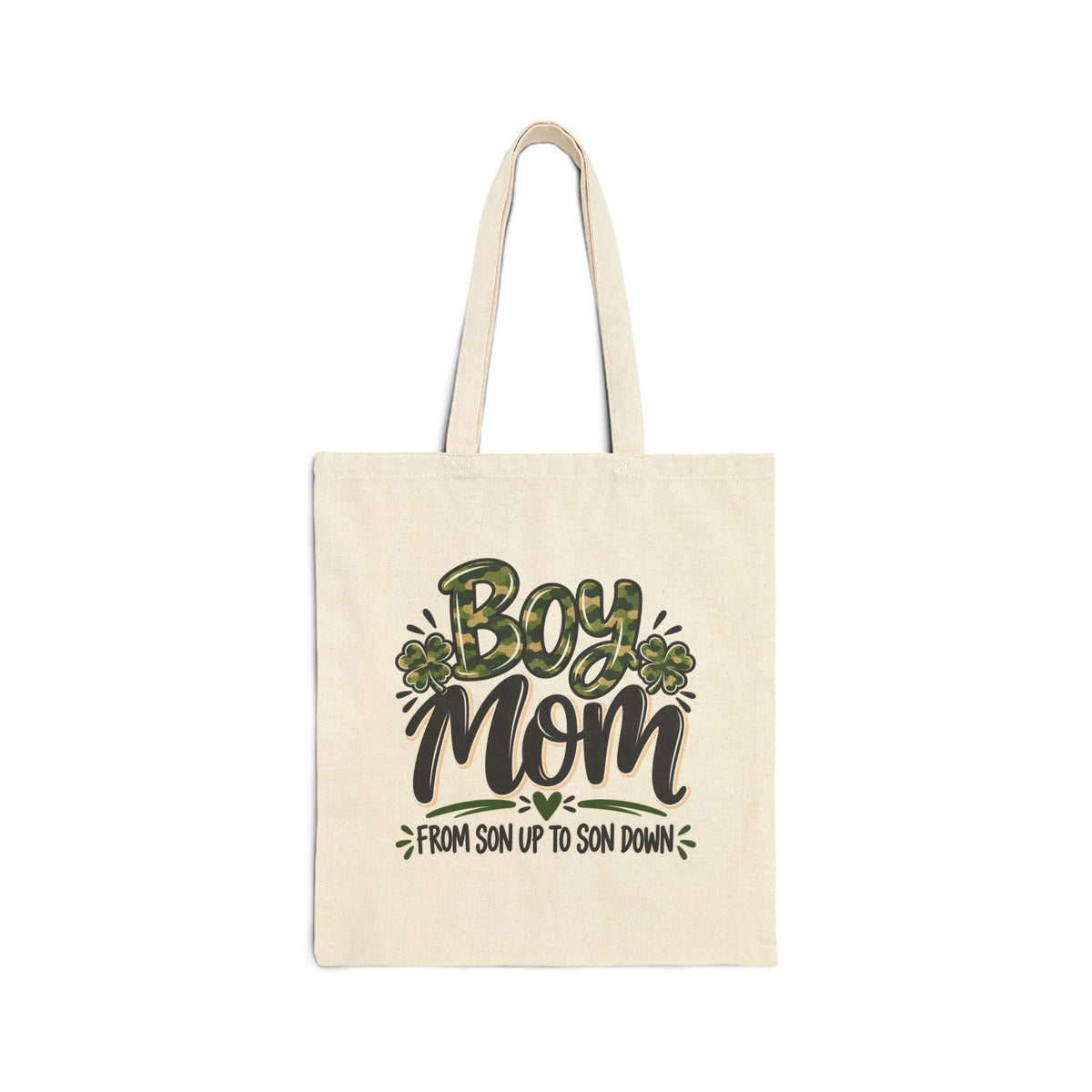 Boy Mom Canvas Tote Bag | Everyday Mom Gift