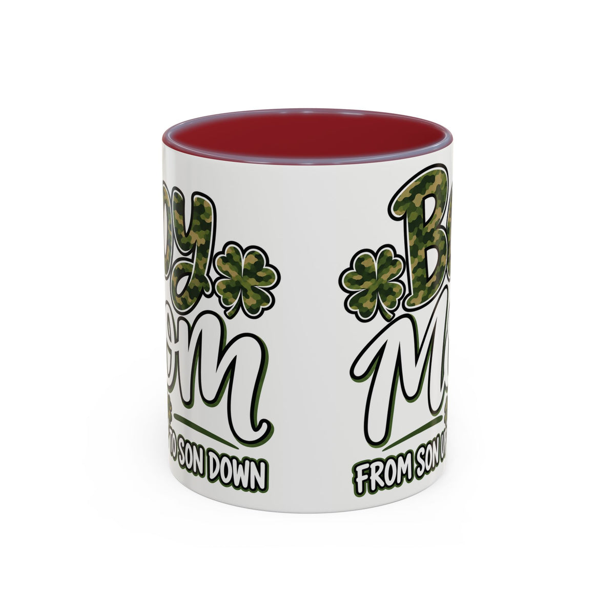 Camo Boy Mom Coffee Mug | Gift for Moms of Boys