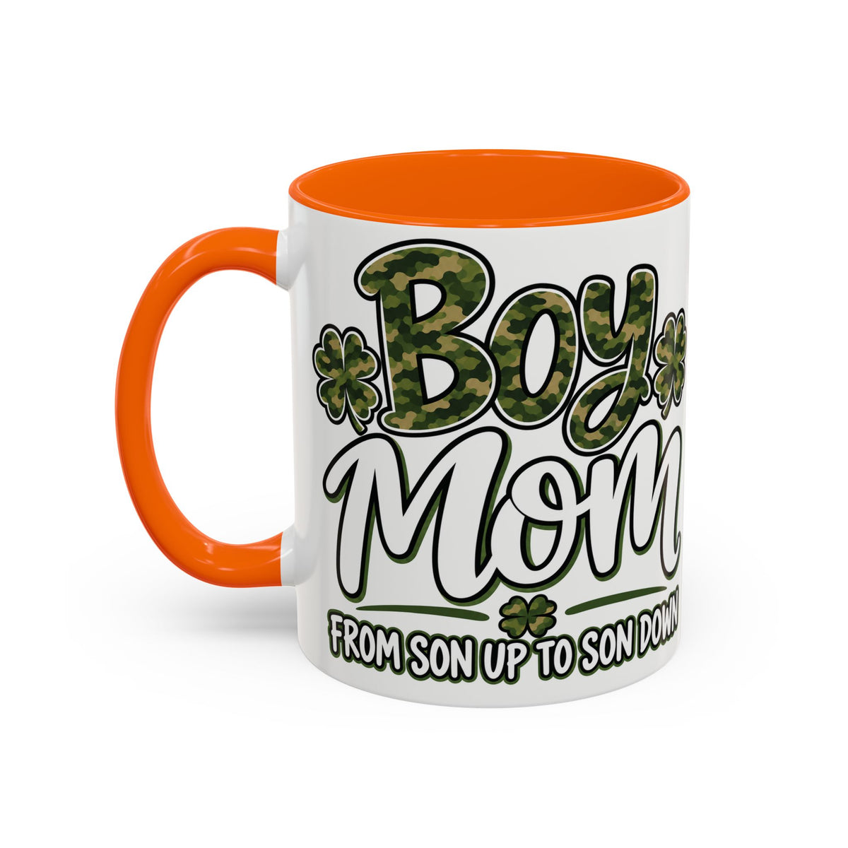 Camo Boy Mom Coffee Mug | Gift for Moms of Boys