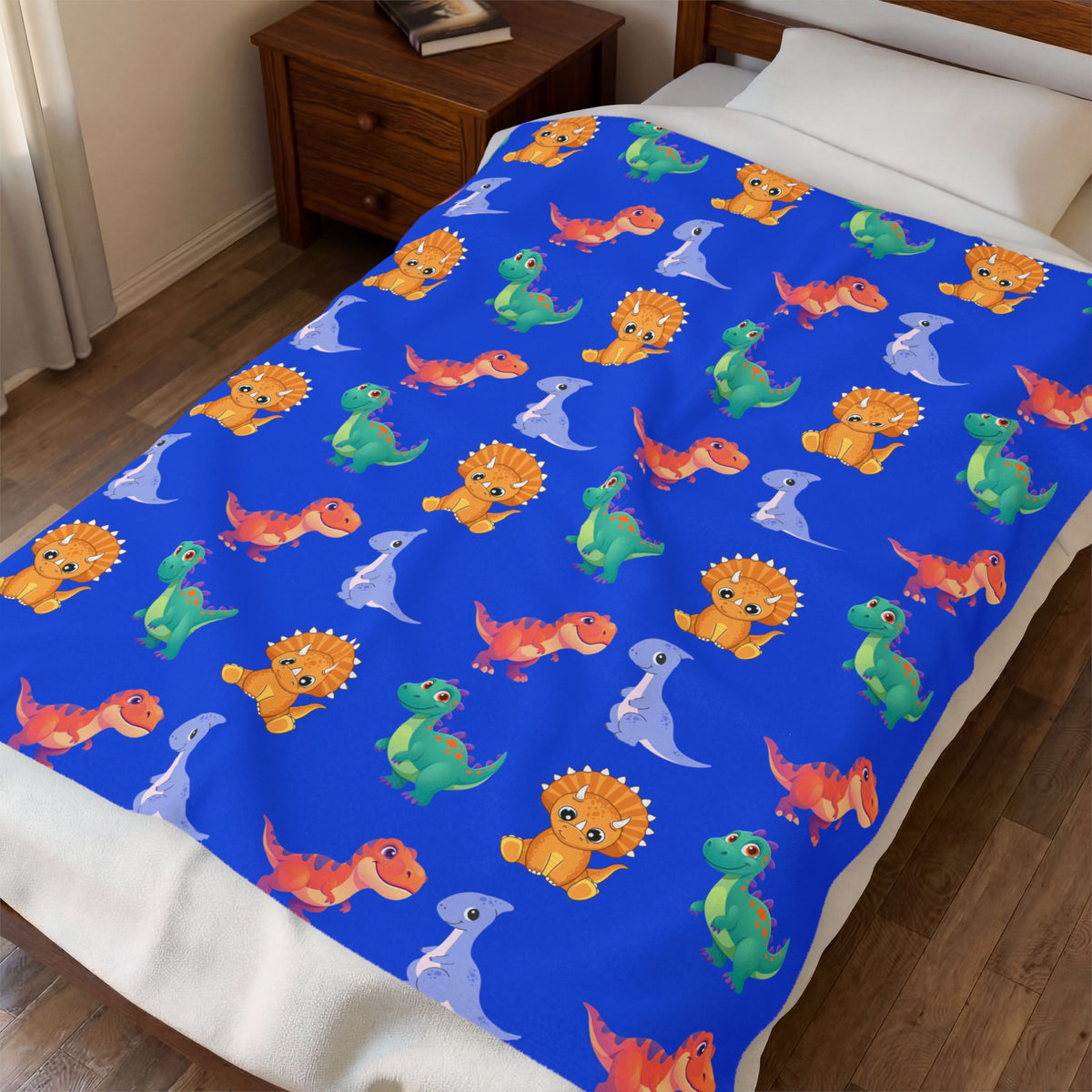 Dinosaur Plush Blanket
