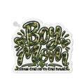 Camo Boy Mom Die-Cut Magnets